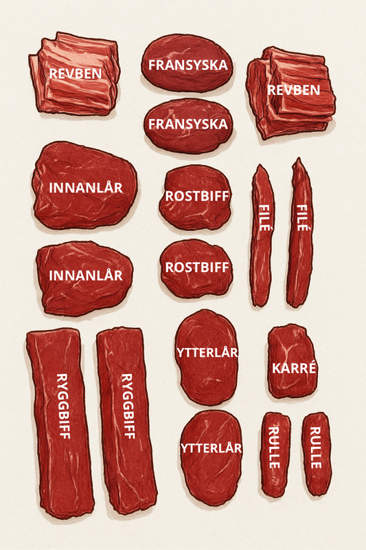 Vildsvin från Marks skogar