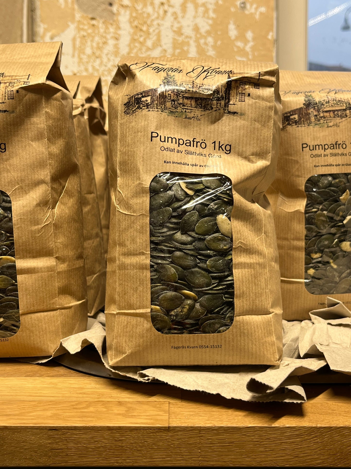 Pumpafrö 1kg Fagerås Kvarn