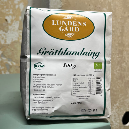 Grötblandning från Lundens Gård